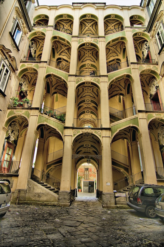 "Palazzo dello Spagnolo - Naples (2)" by original work: alterdimaggio1957derivative work: Angelus (talk) - Own work based on: Palazzo dello Spagnolo - Naples.jpg. Licensed under CC BY-SA 2.0 via Commons - https://commons.wikimedia.org/wiki/File:Palazzo_dello_Spagnolo_-_Naples_(2).jpg#/media/File:Palazzo_dello_Spagnolo_-_Naples_(2).jpg