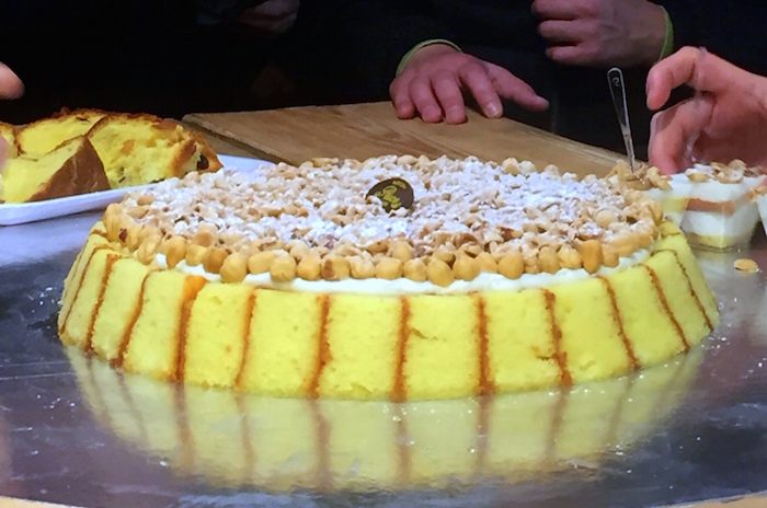 La cassata avellana.